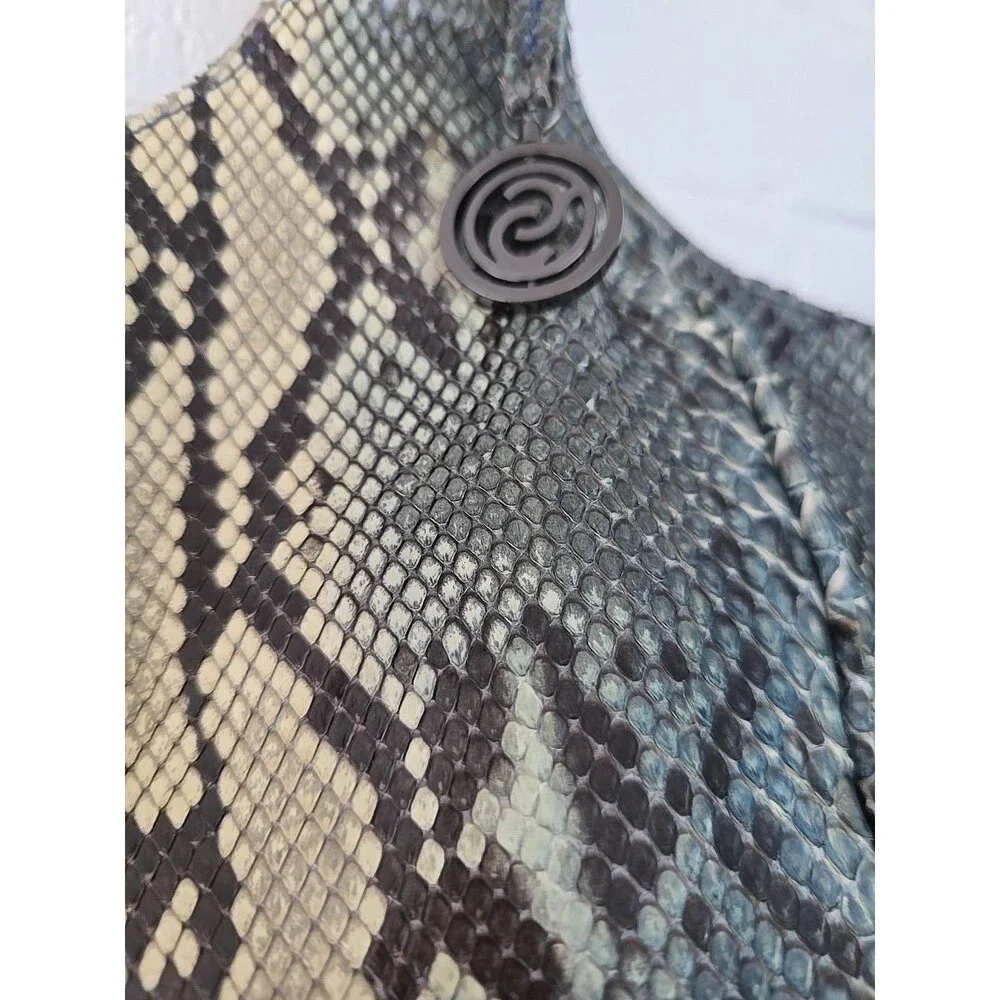 Cashhimi snakeskin shoulder